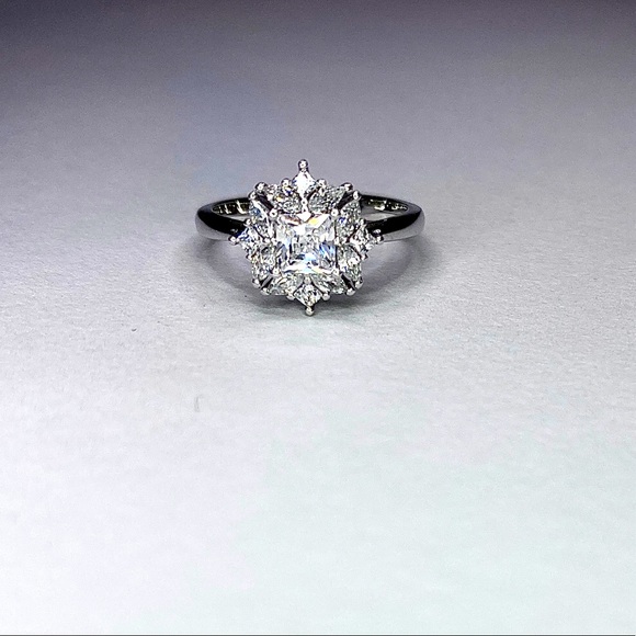 ๐ Princess & Marquise cut Timeless Solitaire ring